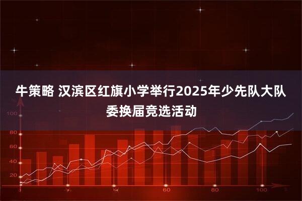 牛策略 汉滨区红旗小学举行2025年少先队大队委换届竞选活动